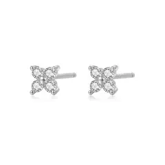 ELAHIA JOYERIA - ARETES ROSETA SILVER