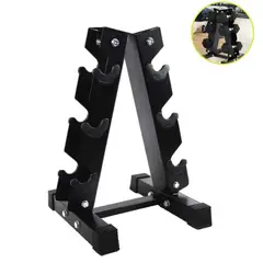 Xtreme Sport - Soporte Rack de Mancuernas de 3 pares Triangular
