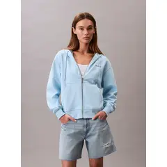 CALVIN KLEIN - Sudadera con capucha y cierre de cremallera CK