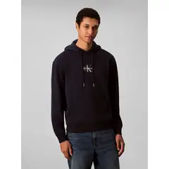 CALVIN KLEIN - SWEATSHIRT LS EU 350TERRY MICRO MONOLOGO CK