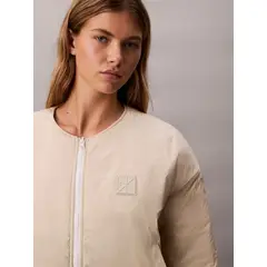 CALVIN KLEIN - CASACA LOGO QUILTED INSULATED LINER J CK