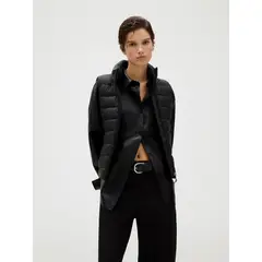 CALVIN KLEIN - Chaleco acolchado de técnica mixta