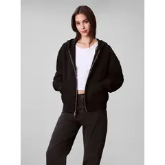 CALVIN KLEIN - Sudadera con capucha y cierre de cremallera CK