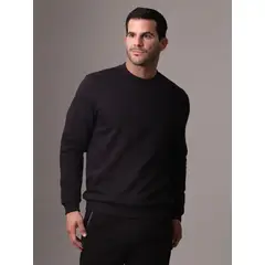 CALVIN KLEIN - SWEATSHIRT HALLMARK FLEECE CREWNECK CK