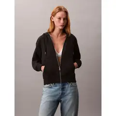 CALVIN KLEIN - Sudadera con capucha y cierre con cremallera CK