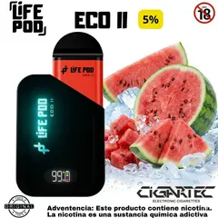 LIFE - VAPER POD ECO II 10K WATERMELON ICE