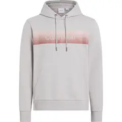 CALVIN KLEIN - LINEAR OMBRE CHEST LOGO HOODIE CK