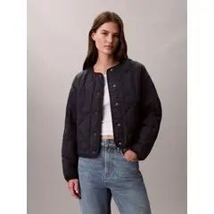 CALVIN KLEIN - CASACA LIGHTWEIGHT AOP QUILTED LINER CK