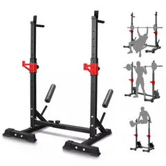 GENERICO - Soporte para Sentadillas Rack Squat – Capacidad 300 kg