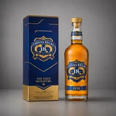 CHIVAS REGAL - Whisky 18 Años 700ml con Caja