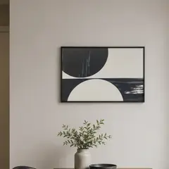 LAR DANIELSEN - Cuadro abstracto - Yin 60 x 40 cm