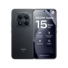 XIAOMI - REDMI NOTE 15 PRO PLUS 5G 12GB RAM 512GB ROM NEGRO CAMARA 200MP