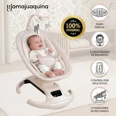 Baby - Mecedora Digital para Bebés «KISHU» Colección Exclusiva Beige