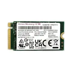 UNION - UNIDAD ESTADO SOLIDO MEMORY 256GB M2 NVME