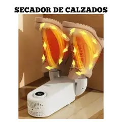 OEM - SECADOR DE ZAPATILLAS ELECTRICO PORTATIL BLANCO