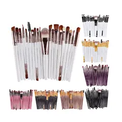 GENERICO - Set de Brochas de Maquillaje Profesional - 20 Piezas
