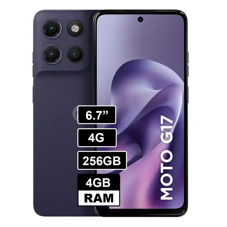Moto G17 4GB 256GB Negro