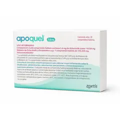 CAT OH - Apoquel 3.6 mg para Perros – Control del Picor y Dermatitis Alérgica