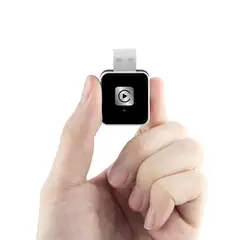 NANOSTOP - Mini-Adaptador Apple CarPlay y Android Auto Inalámbrico Original