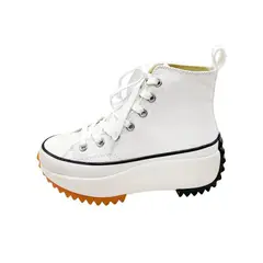 TIOZONEY - Zapatillas de moda casual para mujer Botas - Blanco