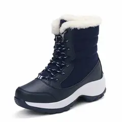 TIOZONEY - Bota Para Mujer Negro