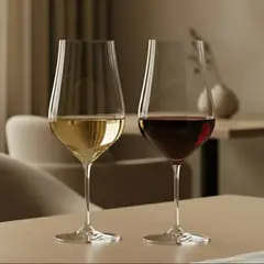 BOHEMIA CRYSTAL - Tulipa Wine 550ml Bohemia Cristal Glass- Set x 6 copas