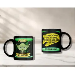 GENERICO - TAZA PERSONALIZADA DIA DEL PADRE, REGALO PERSONAJE PADRE, 11 OZ