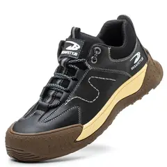 TIOZONEY - Botas de seguridad para soldar para hombre