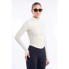 ALPHA FIT - Casaca mujer deportiva - Jacket running mujer - Alphafit