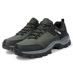 TIOZONEY - Botas de senderismo - Verde