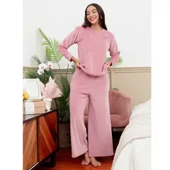 SOÑALIERE - Pijama Dama Bonnie Buzo Invierno