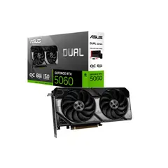 ASUS - Tarjeta de Video DUAL RTX-5060 8GB GDDR7 PCIe 5.0 DUAL-RTX5060-O8G