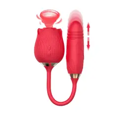 SEX TOY - Succionador y Empujado Rosa Estimulador de Punto G