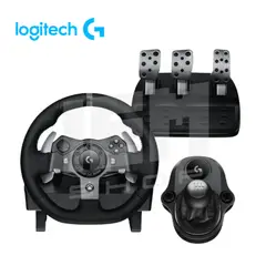 LOGITECH - G923 Racing Wheel And Pedals For Pc & Xbox Negro + palanca