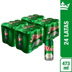 PILSEN - Cerveza 473ml Lata - 4 SixPack