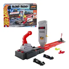 HOT WHEELS - Racing Formula 1 Pista de Juguete de Carreras Desafío