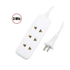 OPALUX - Extensión Múltiple 10 Amp 3 Metros OP-NK114