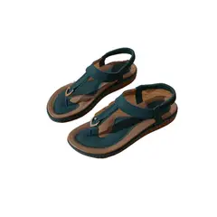 TIOZONEY - Sandalias planas con suela blanda