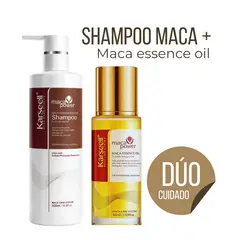 OEM - Dúo Shampoo De Maca Karseell 500 ml + Aceite Esencial De Maca 50 ml