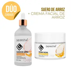 OEM - Dúo Suero De Arroz Orgánico + Crema Facial De Arroz