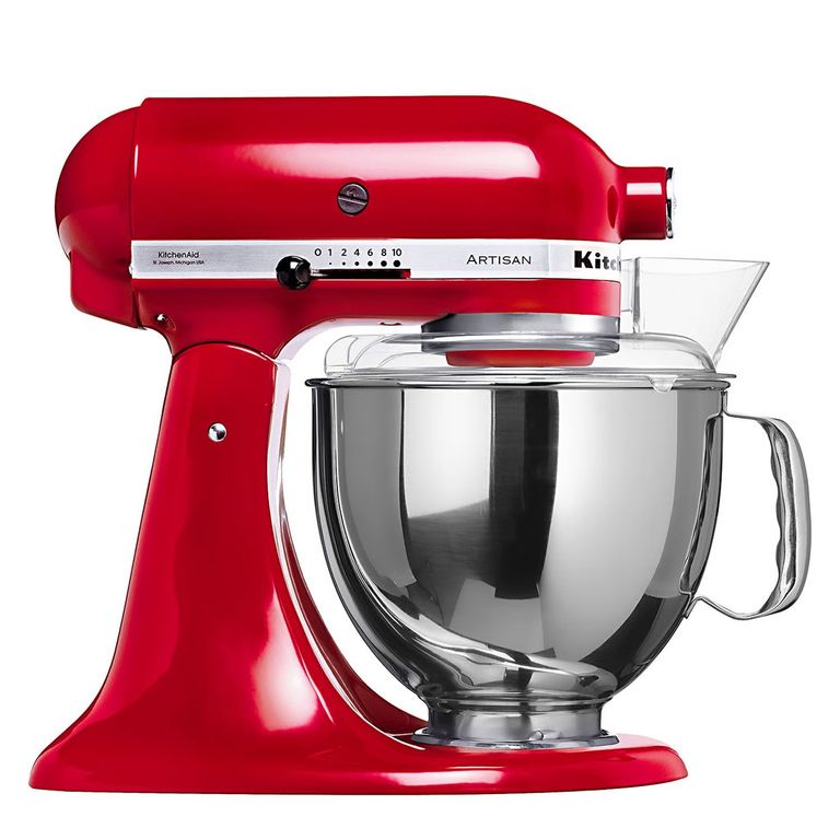 Batidora de Pedestal Roja 4.8L 5KSM150PSEER