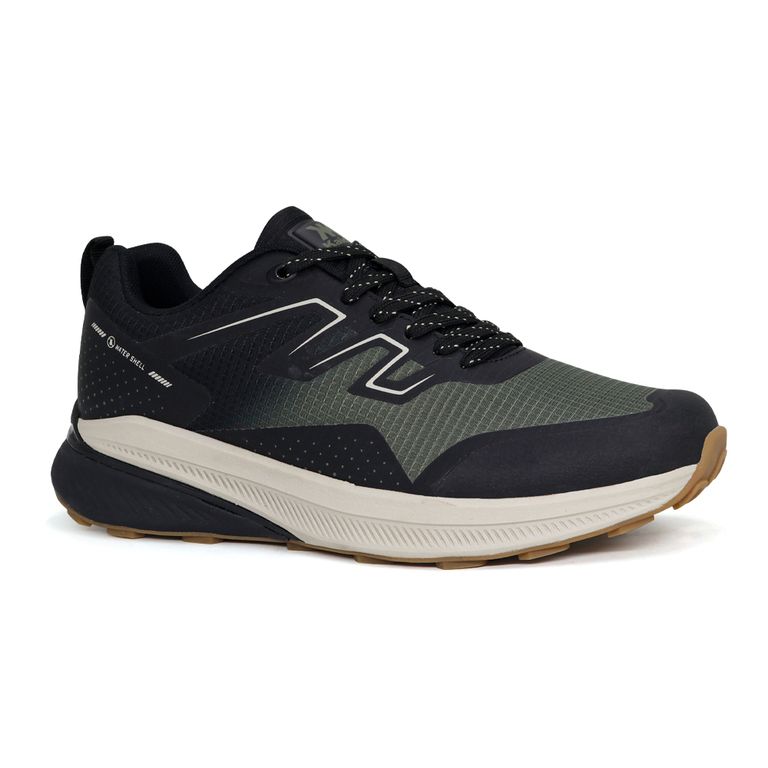 Zapatillas Outdoor Hombre 1771-H26Q2 Olivo Negro