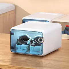 ELMEJORPRECIO - Caja Organizadora De Zapatillas Sneaker Para Niños Y6 Celeste