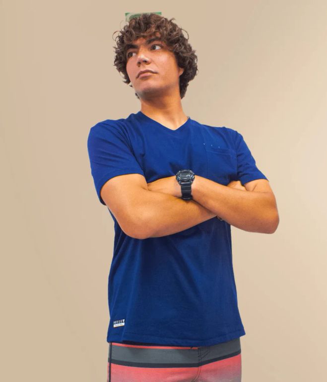Polo V-Neck Pocket Essential
