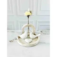 CONKRETE - Set Decorativo de adornos Pajaritos