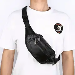 OEM - Canguro Riñonera Hombre Estilo Punk