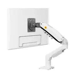 NB NORTH BAYOU - Brazo soporte rack giratorio de monitor 17 a 32 North Bayou F80-XE Blanco