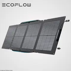 ECOFLOW - Panel Solar Portatil 110 W - Negro
