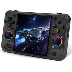 PUREPOWER - Consola de juegos portátil de 4 pulgadas, sistema Linux de código abierto,con Wi-Fi multijugador-64G