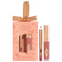 CHARLOTTE TILBURY - Mini Duo Set para Labios Brillantes Pillow Talk - Medium